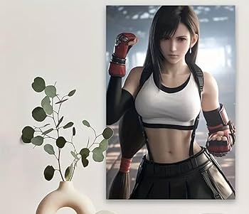 ファイナルファンタジーVII ティファ・ロックハート ウォールスクロールポスター ファイナルファンタジーVII ティファ・ロックハート ウォール